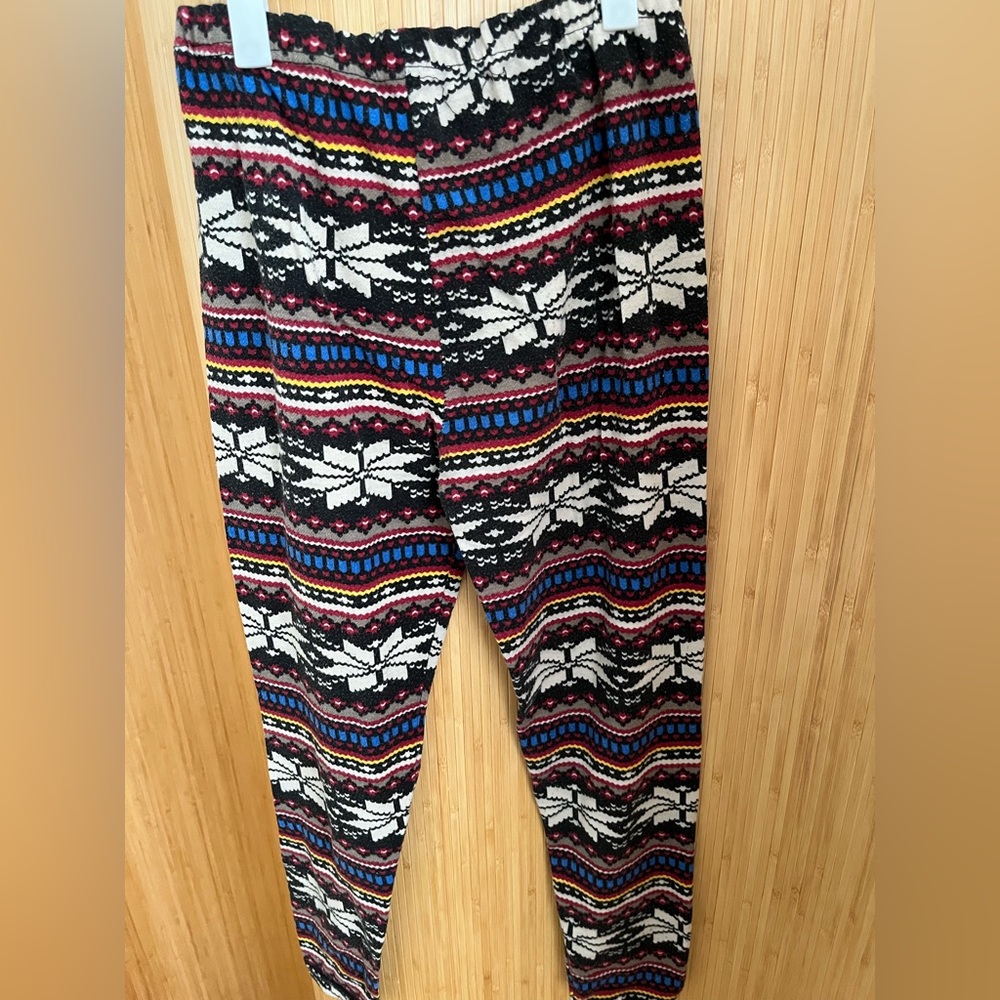 Fun Christmas Colorful Patterned Leggings OS or 6